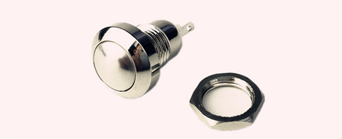 带灯金属按键开关 带灯金属按键开关