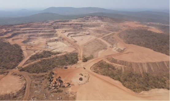 中矿资源卡通巴铜矿项目采剥生产完成年度计划80%